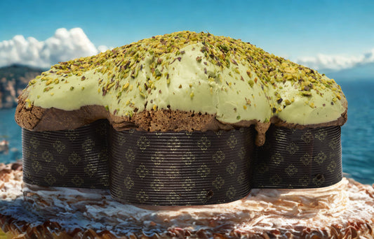 Colomba Artigianale - Pistacchio e Cioccolato Bianco