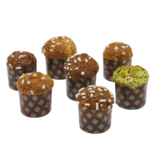 Box Regalo - Mini Panettoni Artigianali - 4 Gusti assortiti
